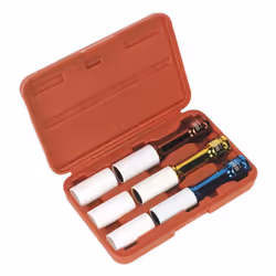 Sealey Alloy Wheel Impact Socket Set 1/2"Sq Drive 3pc SX031D