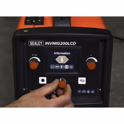 Inverter Welder MIG, TIG & MMA 200A with LCD Screen