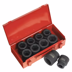 Sealey Premier Metric/Imperial Impact Socket Set 1"Sq Drive 10pc AK688