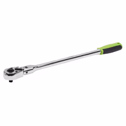 Siegen Extra-Long Flexi-Head Ratchet Wrench 1/4" Sq Drive - Flip Reverse 90 Pivot Head - S01257