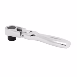 Siegen 1/4" Hex Micro Flexi-Head Ratchet Bit Driver - S01253