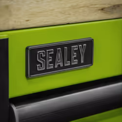 Sealey Superline PRO&reg; Black Edition Mobile Trolley with Wooden Worktop, Hutch & 2 Drawer Riser 15 Drawer 1549mm AP6115BECOMBO1 - Additional view 6