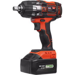 SEALEY IMPACT WRENCH 18V 650NM 479LBFT LITHIUM 1/2" CORDLESS 4AH BATTERY CP650LI - Additional view 4