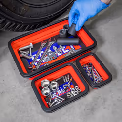 - Collapsible Magnetic Parts Tray - Set of 3 - APCMTS
