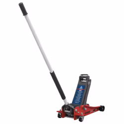 Sealey Low Profile Trolley Jack with Rocket Lift 3 Tonne - Red 3000LE