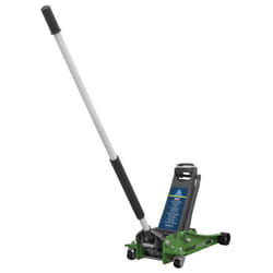 Sealey Low Profile Trolley Jack with Rocket Lift 3 Tonne - Green 3000LEHV