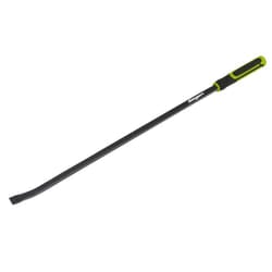 Heavy-Duty 25 Pry Bar 900mm With Hammer Cap - S01154 , Black