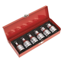 Sealey Premier Impact Hex Socket Bit Set 3/4"Sq Drive 6pc AK6217