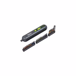 4V Cordless Screwdriver with 25pc Bit Set - CP4VSD