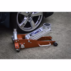 Sealey Premier Low Profile Aluminium Trolley Jack with Rocket Lift 1.8 Tonne RJA1800