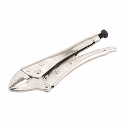 Sealey Premier Locking Pliers Curved Jaws 225mm 0-47mm Capacity AK6821