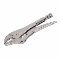 Sealey Premier Locking Pliers Curved Jaws 225mm 0-47mm Capacity AK6821
