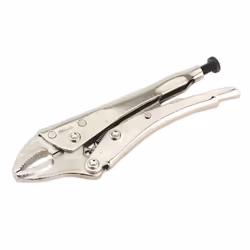 Sealey Premier Locking Pliers Curved Jaws 185mm 0-38mm Capacity AK6820