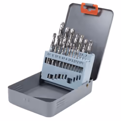 Sealey Left Hand Spiral Drill Bit Set Screw Extractor Storage Case 19pc AK8190 - Additional view 5