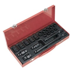 Sealey Premier Impact Socket Set 1/2"Sq Drive 19pc AK5619M