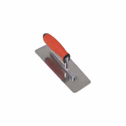 240mm Stainless Steel Venetian Trowel, Rubber Handle, Aluminium Foot - T8012