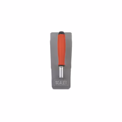 240mm Stainless Steel Venetian Trowel, Rubber Handle, Aluminium Foot - T8012