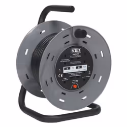 Sealey 15m Cable Reel with Thermal Trip 4 x 230V BCR153T - Additional view 5