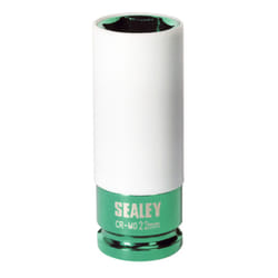 Sealey Alloy Wheel Impact Socket 1/2"Sq Drive 22mm SX03022
