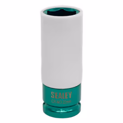 Sealey Alloy Wheel Impact Socket 1/2"Sq Drive 22mm SX03022