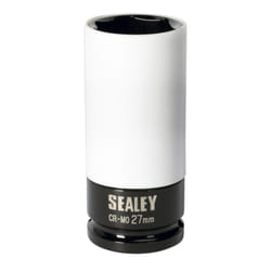 Sealey Alloy Wheel Impact Socket 1/2"Sq Drive 27mm SX03027