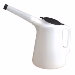 Sealey Oil Container with Flexible Spout 5L - Black Lid JDL5