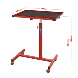 Sealey Adjustable-Height Mobile Workstation 50kg Capacity AP200