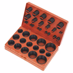 Sealey Rubber O-Ring Assortment 419pc BOR419