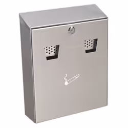 Sealey Cigarette Bin Stainless Steel RCB02