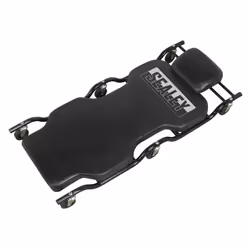 Sealey Deluxe Steel Creeper with 6 Wheels & Headrest SCR84