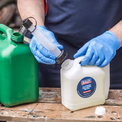 1L 2-Stroke Fuel Mixing Bottle, White
