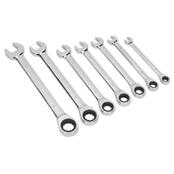 Sealey Siegen Combination Ratchet Spanner Set 7pc S01142