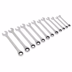 Sealey Siegen Ratchet Combination Spanner Set 12pc S0634