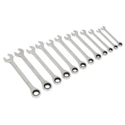 Sealey Siegen Ratchet Combination Spanner Set 12pc S0634