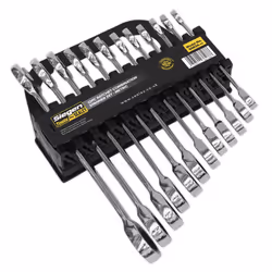 Sealey Siegen Ratchet Combination Spanner Set 12pc S0634