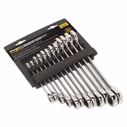 Sealey Siegen Ratchet Combination Spanner Set 12pc S0634