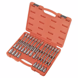 Sealey Hex Socket Bit Set 30pc 1/2"Sq Drive AK2196