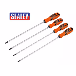 Sealey Torx Long Screwdriver Set 4pc TRX-Star* 250mm T15-T30 Siegen S01289 - Additional view 5