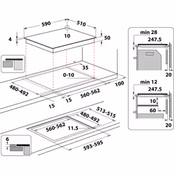 Hotpoint Induction Hob TQ 1460S NE - Additional view 7