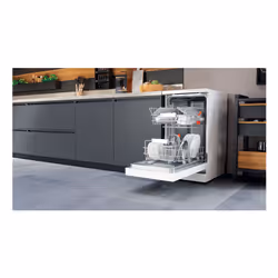 Hotpoint Slimline Dishwasher - White Super Silent With 3D Zone Wash - Additional view 7