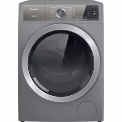 Hotpoint H8 W946SB UK, Front-load, 9 kg, A, 71 dB, 1400 RPM, Silver