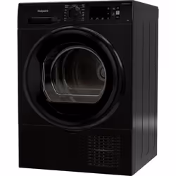 Hotpoint H3 D81B UK tumble dryer Freestanding Front-load 8 kg B Black