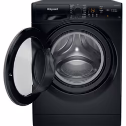 Hotpoint NSWM 1044C BS UK N washing machine Front-load 10 kg 1400 RPM Black