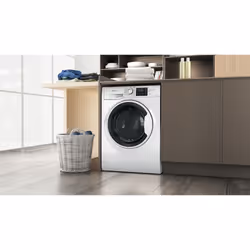 Hotpoint NDB 8635 W UK washer dryer Freestanding Front-load White D - Additional view 8