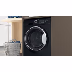 Hotpoint NDB 9635 BS UK washer dryer Freestanding Front-load Black D - Additional view 5