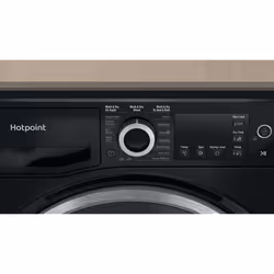 Hotpoint NDB 9635 BS UK washer dryer Freestanding Front-load Black D - Additional view 6