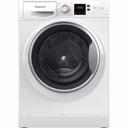 Hotpoint Freestanding Washing Machine NSWE 845C WS UK N, Front-load, 8 kg, B, 76 dB, 1551 RPM, B