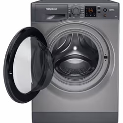 Hotpoint NSWM864CGGUKN washing machine Front-load 8 kg 1600 RPM Graphite