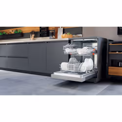 Hotpoint Freestanding Dishwasher 60cm Grey-Silver With Adjustable Baskets - Additional view 7
