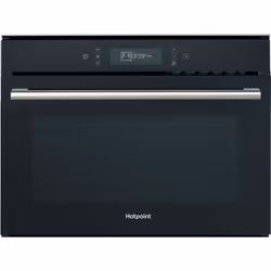 Hotpoint MP 676 BL H, Built-in, Combination microwave, 40 L, 900 W, Built-in display, LCD